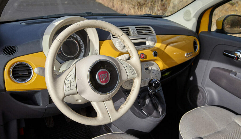 Fiat 500 Innenraum