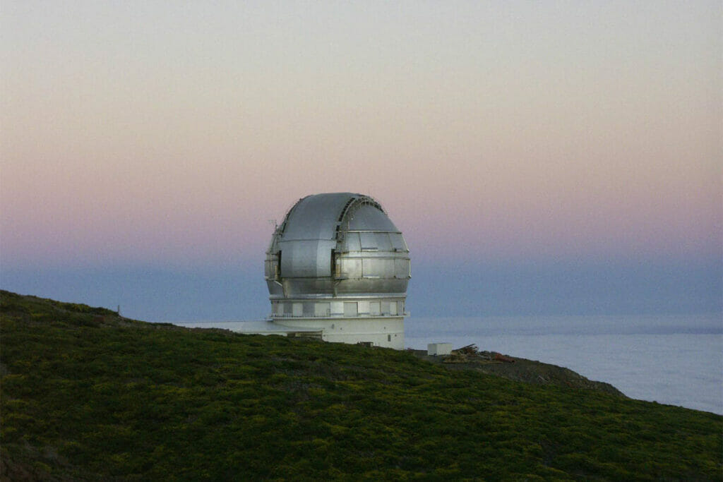 Isaac Newton Telescope der Europäischen Nordsternwarte, La Palma